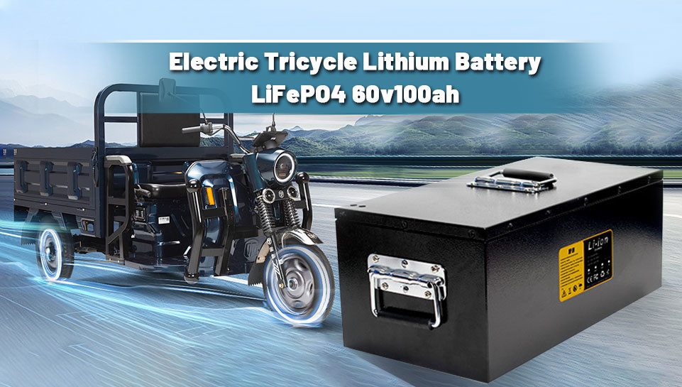 Latest company case about Electric Tricycle Lithium Battery LiFePO4 60v100ah Solution