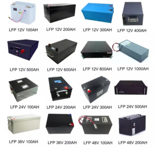 LiFePO4 Deep Discharge Marine Battery Custom Dimension High Efficient Charging