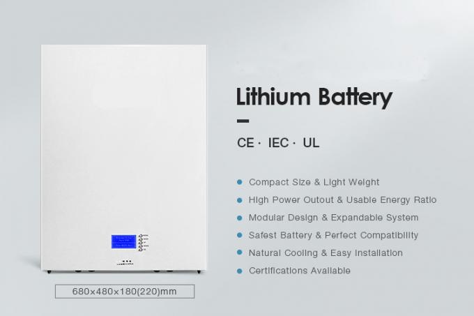 LiFePO4 Lithium Battery Powerwall Off Grid Home Solar 48V 100AH 200AH ...