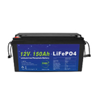 Rechargeable Deep Cycle Lifepo4 Battery Pack 12V 150Ah For Home Solar Storage