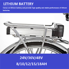 48V 12ah  Electric Bike Battery Lithium Ion Customized Battery