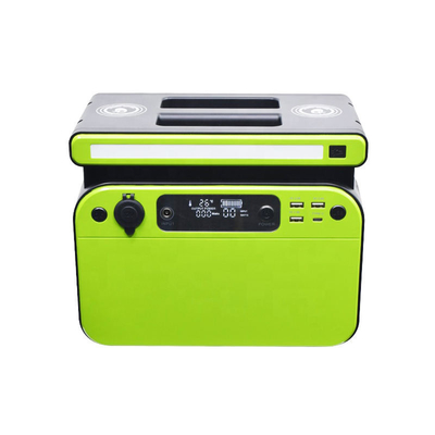 OEM ODM 500w Portable Solar Power Station lifepo4 lithium battery Generator Lithium With LED Display