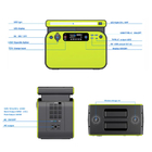 OEM ODM 500w Portable Solar Power Station lifepo4 lithium battery Generator Lithium With LED Display
