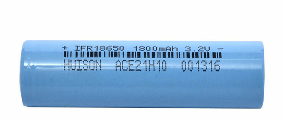 OEM ODM LiFePO4 Lithium Battery Cylindrical 18650 cell 3.2V 3.7V 1800mAh Customizable lithium battery packs