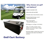 6000 Cycles LiFePO4 48V 60Ah Cylinder Or Prismatic Lithium Ion Battery For Golf Cart
