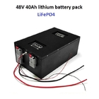 Lithium LiFePO4 OEM Battery Pack With RS485 Communication AGV RGV Golf Cart
