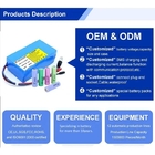 OEM ODM LiFePO4 lithium battery NMC NCM Blue Thermoplastic Film EV Battery Pack 48V 48Ah Electric Scooter battery