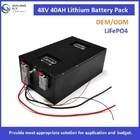 Lithium LiFePO4 OEM Battery Pack With RS485 Communication AGV RGV Golf Cart Robot