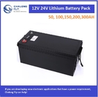 Lithium Lifepo4 Battery Pack 24V 50AH 100AH 300AH 400AH 12v 100ah 200ah For Boat Carts ESS