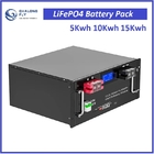 Rack Mount LiFePO4 Home Solar Energy System Lithium Ion Battery Renewable 48V 100AH 300Ah