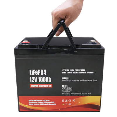 LiFePO4 Lithium Battery 12V 24V 100AH 200AH 300AH Rechargeable Lithium Ion OEM ODM Energy Storage LiFePo4 Battery Pack