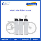 Customized Electric Bike Lithium Battery 36V 48V Multiple Protection 18650 battery cell LiFePO4 NCM OEM