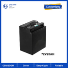 Custom Battery Pack 72V 20ah 80ah Lithium Ion Battery LiFepo4 For 1000W ~5000W Motor Scooter Electric Motorcycle