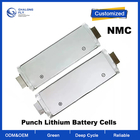 OEM ODM LiFePO4 lithium battery NMC Lifepo4 Pouch Cells 46ah 50ah 63ah 68ah 72ah 78ah 3.7V Polymer lithium battery packs
