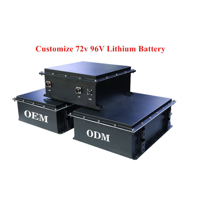 LiFePO4 Lithium Battery Custom AGV Robot Energy Solution 48V 60V 72V Electric Forklift Lithium Ion Battery 60AH 150AH