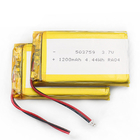 LiFePO4 Lithium Polymer Battery Factory Custom Rechargeable Cell 3.7V Digital Batteries Cellphone Bluetooth Lipo Battery