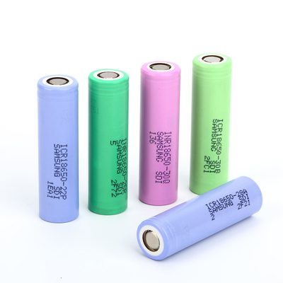 LiFePO4 Lithium Battery Wholesale Li-ion 18650 Battery Cells Rechargeable 3.7V 2000mah 2600mah High Capacity 3000mah