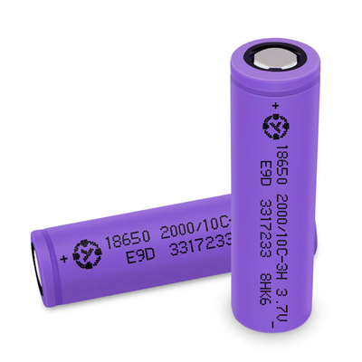 LiFePO4 Lithium Battery Factory Customized 18650 Battery Cell 2400mah 3000mah 3.7V 3600mah For E-Motorcycle/Bike/Scooter