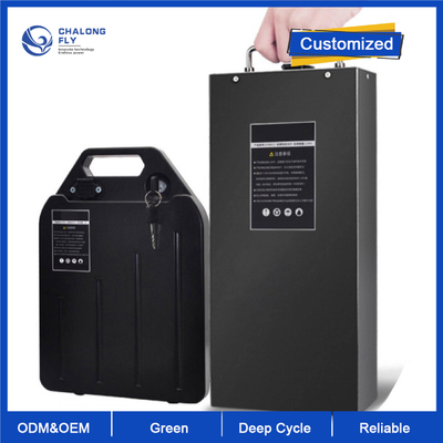 Lightweight and Durable OEM ODM LiFePO4 Lithium Battery Pack for E-scooter 36v 48v 60v 72v 96v E Scooter Removable Battery