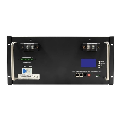 Customized Plug Type LiFePO4 Lithium Battery 24V 48V 51.2V 100Ah 150Ah 200Ah MPPT Controller