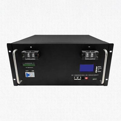 Customized Plug Type LiFePO4 Lithium Battery 24V 48V 51.2V 100Ah 150Ah 200Ah MPPT Controller