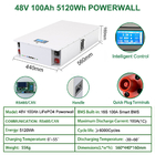 Powerwall Off Grid Home Solar LiFePO4 Lithium Battery 48V 100AH 200AH 5KW 10KW