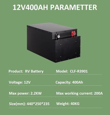 Customized RV Camping Boat Ship Lithium Battery Packs LiFePO4 Solar Energy 12V 24V 48V 400/600/800Ah