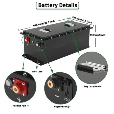 CLF OEM ODM Rechargeable LiFePo4 Golf Cart Lithium Battery Packs 38.4V 56Ah 105Ah 160Ah Truck Forklift Bus 6000cycles