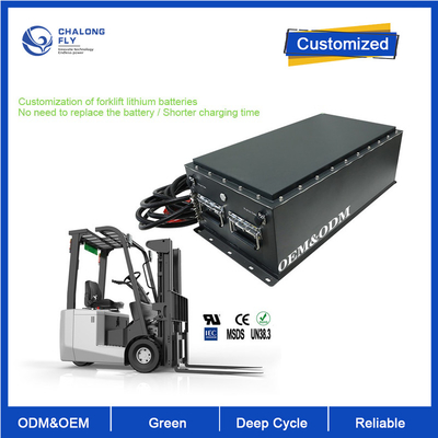 Forklift Lithium Battery Pack High Current 24V 48V 60V 72V 80V Lifepo4 With Smart BMS