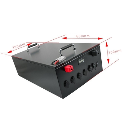 CLF 48V100AH LiFePO4 Battery Golf Cart Base Station RV Solar Energy Storage Battery
