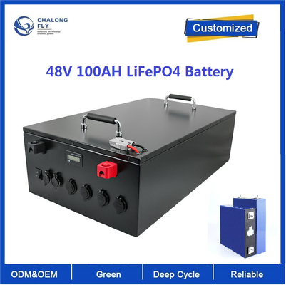 CLF 48V100AH LiFePO4 Battery Golf Cart Base Station RV Solar Energy Storage Battery