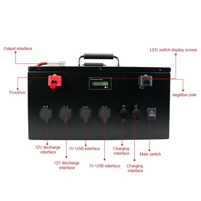 CLF 48V100AH LiFePO4 Battery Golf Cart Base Station RV Solar Energy Storage Battery