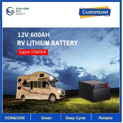 CLF 12V 600Ah Lithium Iron Phosphate Rechargeable LiFePO4 Battery Pack 100Ah 200Ah 300Ah 12V 24V For RV Camper Boat