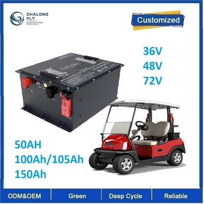 CLF OEM 36V 48V 72V 50Ah 100AH Golf Cart Lithium Ion Batteries Sodium Ion Battery 50ah 100ah 105ah 150ah Lifepo4