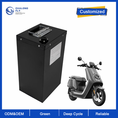 LiFePO4 Lithium Battery Customized 60V 72V Li-Ion Electric Motorcycle Battery Pack 300AH 500AH E-Bike/Wheelchair