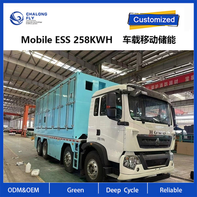 CLF Lithium Battery LiFePO4 battery Energy Storage Cabinet Vehicle Mobile Energy Storage System 100kwh 200kwh