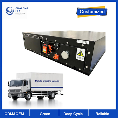 LiFePO4 Lithium battery OEM ODM Energy Storage Cabinet Vehicle 300kwh Mobile Energy Storage System 100kwh 200kwh