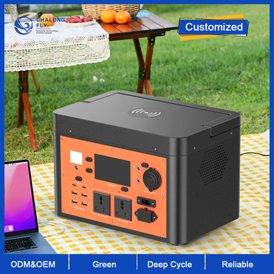 CLF Portable Solar Generator 600w Power Station  Customizable OEM For Outdoor Energy Storage Power Vending Machine