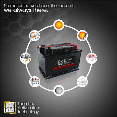 CLF AGM ODM OEM Lifepo4 Start-Stop Battery For Auto MSF 12V 80Ah Accumulator Replacement Auxiliary Battery In Car