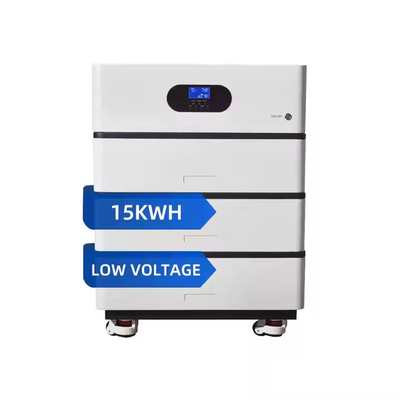 Stacked Solar Batteries Wall Mounted Energy Storage System with Output Power Range of 10-20 kWh LiFePO4 Lithium Batteries
