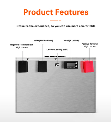 IP65 Lithium iron phosphate battery for Marine Yacht RV 24V300ah Large Capacity Lithium Battery
