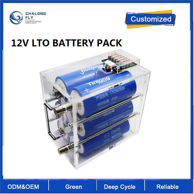 LTO 12V 40AH 45AH Lithium titanate battery Low temperature power inverter solar large single lithium battery pack