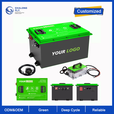 OEM ODM LiFePO4 For Customized Golf Cart Lithium Battery Pack Lithium Ion Battery 48V