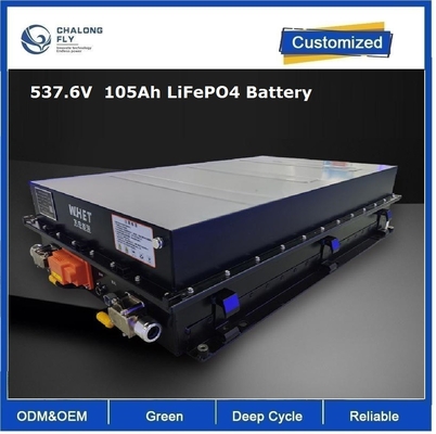 CLF OEM ODM 537.6V 105Ah High Voltage Lithium Iron Phosphate Battery Pack New Energy LiFePO4 Battery for Special Electric Vehicle Machinaries Special Electric Vehicles with BMS