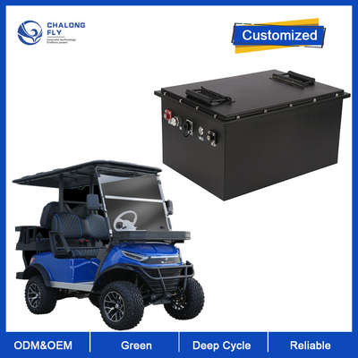 CLF LiFePO4 Lithium Battery Customized Electric Golf Carts 60V 72V 96V Lithium Iron EV Battery Pack 100AH 200AH 300AH