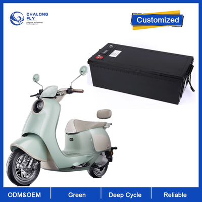 CLF LiFePO4 Lithium Battery Packs Customized 12V 24V 36V 48V 60V Electric Motorcycle Battery 30AH 60AH 80AH 120AH For E-Wheelchair/Bike
