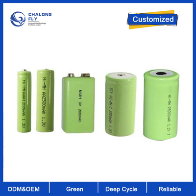 7.2V 800mAh Ni-MH AAA Nickel Metal Hydride Batteries for CLF AA 2000mAh Rechargeable Sub C D