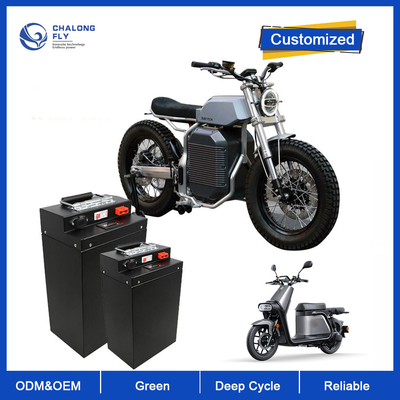 CLF LiFePO4 Lithium Battery Packs OEM ODM 12V 24V 36V 48V 60V Electric Motorcycle Battery 30AH 60AH 80AH 120AH For E-Wheelchair/Bike