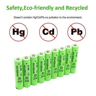 CLF High Capacity 1.2V Ni-MH AA AAA Rechargeable Batteries 2600mAh Long Cycle Life for Toys/Solar Lights