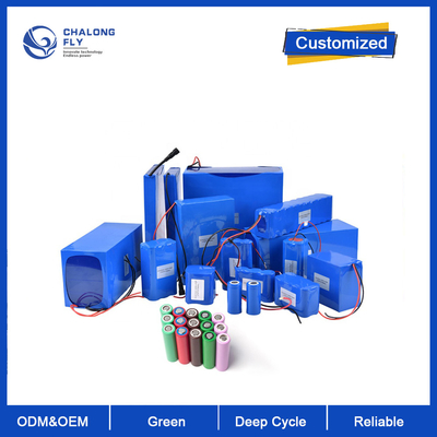 CLF Customized 18650 21700 Rechargeable Lithium Battery Pack 3.7V 7.4V 11.1V 14.8V 18V 36V 48V 72V 10Ah 20Ah 30Ah 40Ah 50Ah